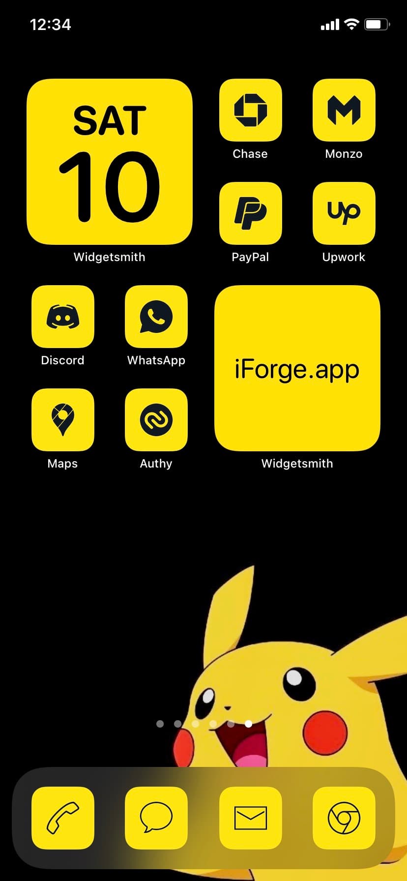 App screen
